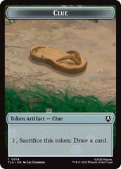 Ally (0005) // Clue (0014) Double-Sided Token [Avatar: The Last Airbender Tokens] MTG Single Magic: The Gathering  | Multizone: Comics And Games
