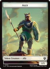 Ally (0005) // Clue (0014) Double-Sided Token [Avatar: The Last Airbender Tokens] MTG Single Magic: The Gathering  | Multizone: Comics And Games