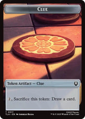 Ally (0006) // Clue (0017) Double-Sided Token [Avatar: The Last Airbender Tokens] MTG Single Magic: The Gathering  | Multizone: Comics And Games