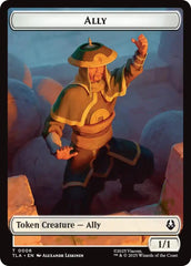 Ally (0006) // Clue (0017) Double-Sided Token [Avatar: The Last Airbender Tokens] MTG Single Magic: The Gathering  | Multizone: Comics And Games