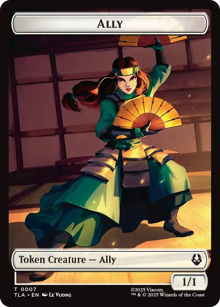 Ally (0007) // Clue (0018) Double-Sided Token [Avatar: The Last Airbender Tokens] MTG Single Magic: The Gathering  | Multizone: Comics And Games