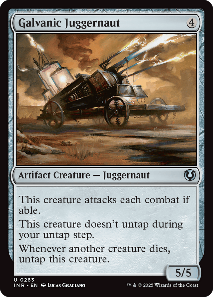Galvanic Juggernaut [Innistrad Remastered] MTG Single Magic: The Gathering  | Multizone: Comics And Games