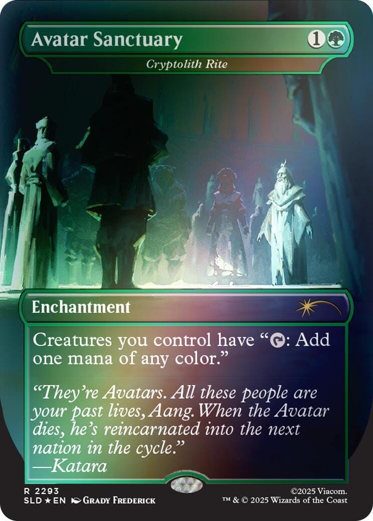 Avatar Sanctuary - Cryptolith Rite (Rainbow Foil) [Secret Lair Drop Series] MTG Single Magic: The Gathering  | Multizone: Comics And Games