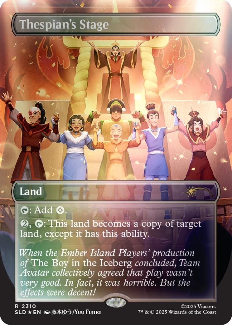 Thespian's Stage (2310) (Rainbow Foil) [Secret Lair Drop Series] MTG Single Magic: The Gathering  | Multizone: Comics And Games