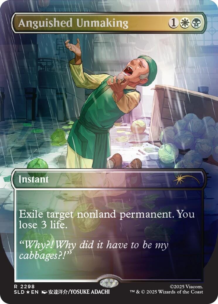 Anguished Unmaking (2298) (Rainbow Foil) [Secret Lair Drop Series] MTG Single Magic: The Gathering  | Multizone: Comics And Games