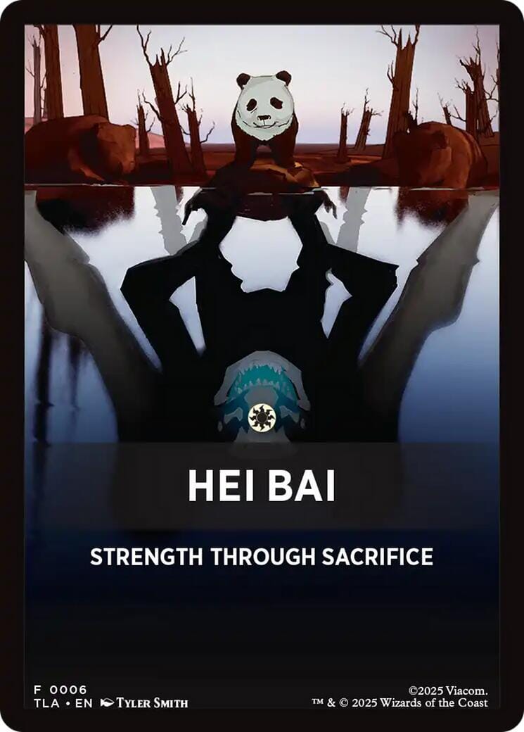 Hei Bai Theme Card [Avatar: The Last Airbender Tokens] MTG Single Magic: The Gathering  | Multizone: Comics And Games