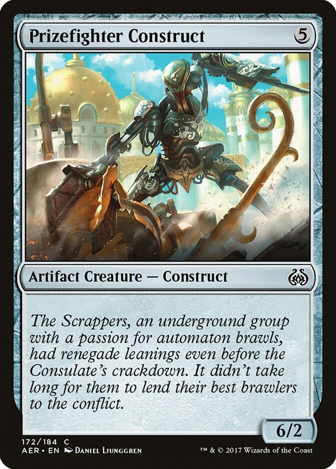 Prizefighter Construct [Aether Revolt] MTG Single Magic: The Gathering  | Multizone: Comics And Games