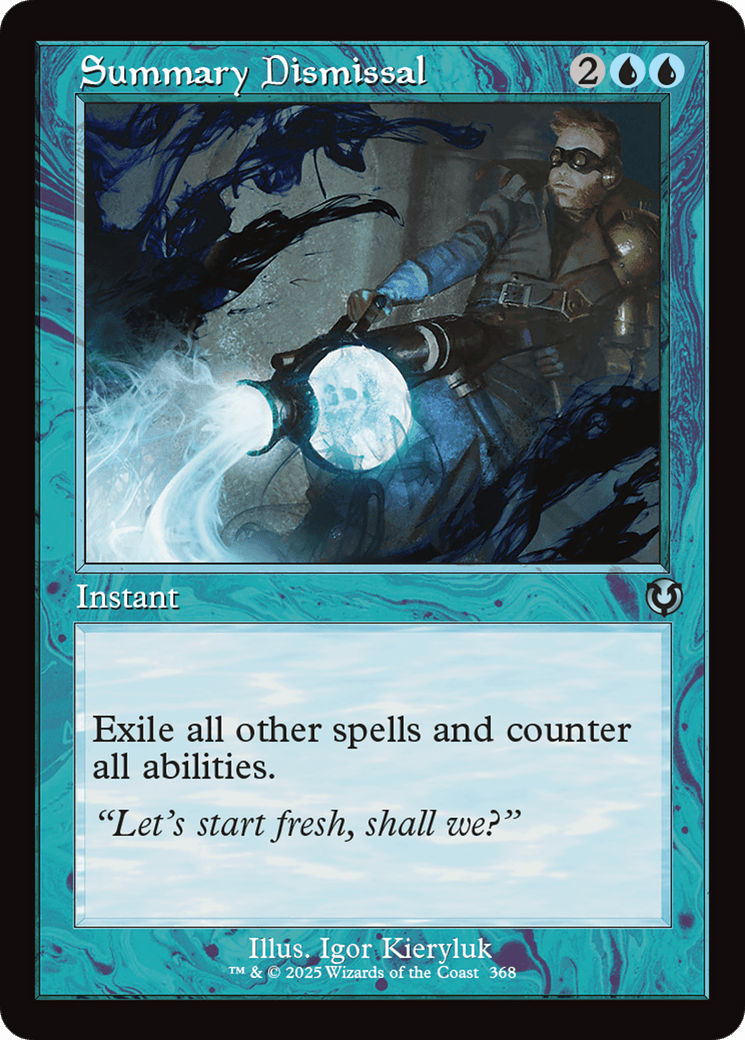 Summary Dismissal (Retro Frame) [Innistrad Remastered] MTG Single Magic: The Gathering  | Multizone: Comics And Games