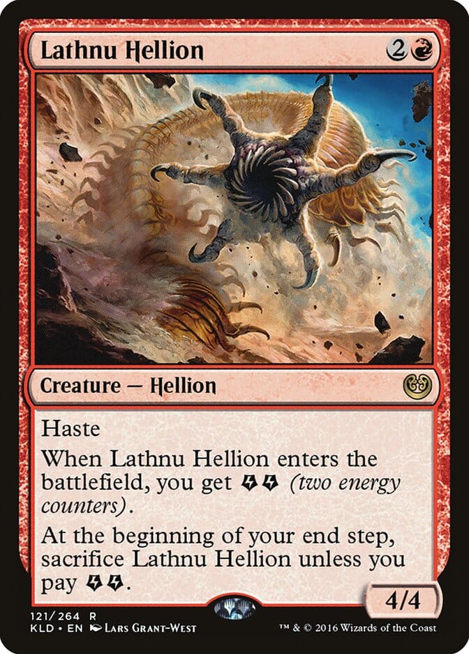 Lathnu Hellion [Kaladesh] MTG Single Magic: The Gathering  | Multizone: Comics And Games