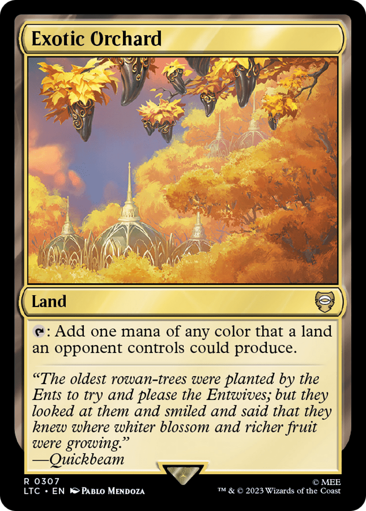 Exotic Orchard [The Lord of the Rings: Tales of Middle-Earth Commander] MTG Single Magic: The Gathering  | Multizone: Comics And Games