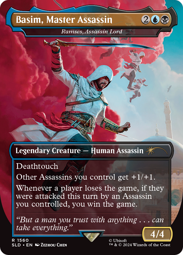 Basim, Master Assassin - Ramses, Assassin Lord (Rainbow Foil) [Secret Lair Drop Series] | Multizone: Comics And Games