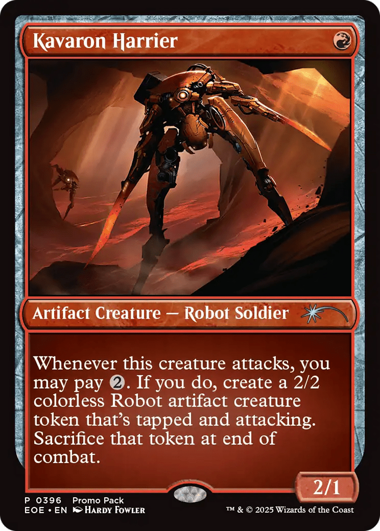 Kavaron Harrier (Promo Pack) [Edge of Eternities Promo Pack] MTG Single Magic: The Gathering  | Multizone: Comics And Games