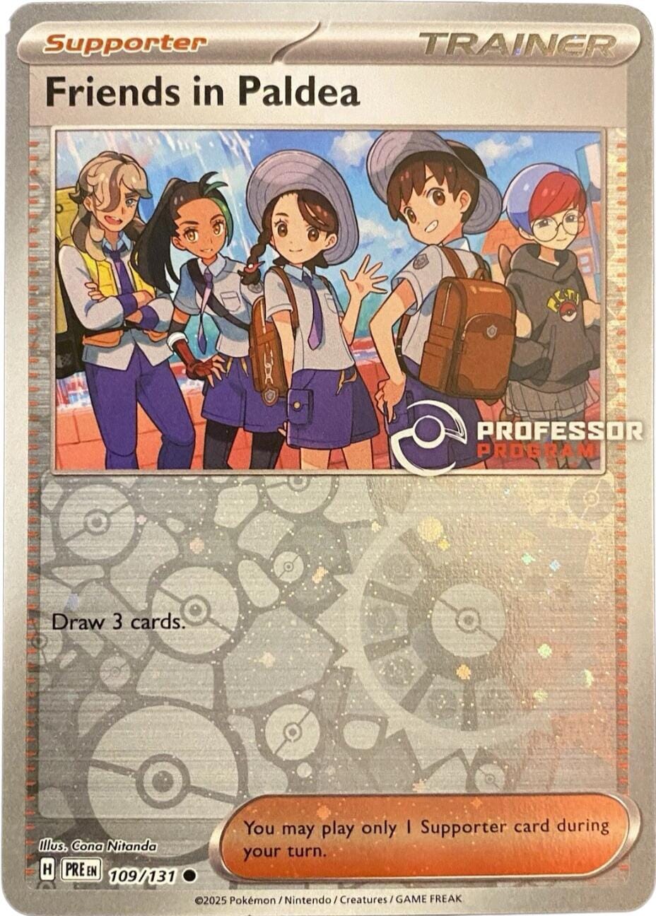Friends in Paldea (109/131) [Professor Program Promos] Pokemon Single Pokémon  | Multizone: Comics And Games
