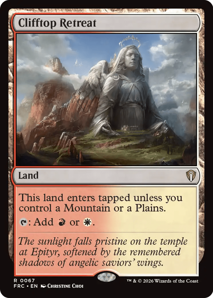 Clifftop Retreat [Reality Fracture Commander] | Multizone: Comics And Games
