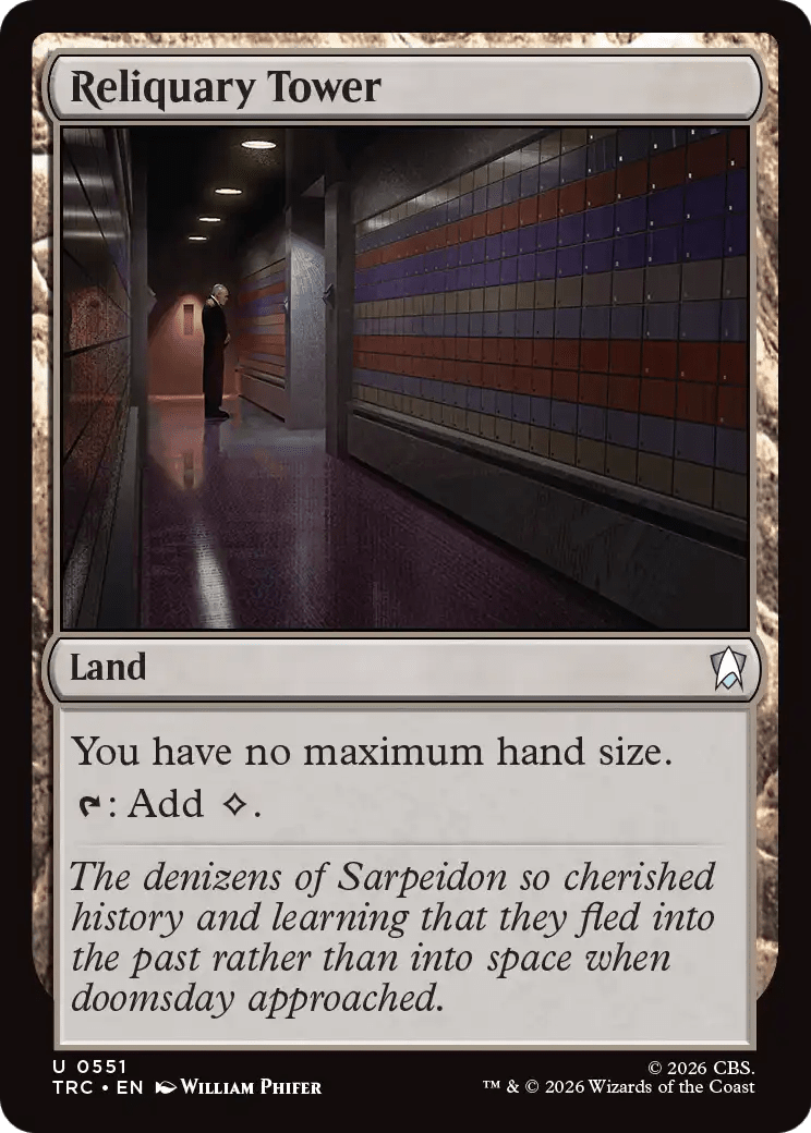Reliquary Tower [Star Trek Commander] MTG Single Magic: The Gathering  | Multizone: Comics And Games