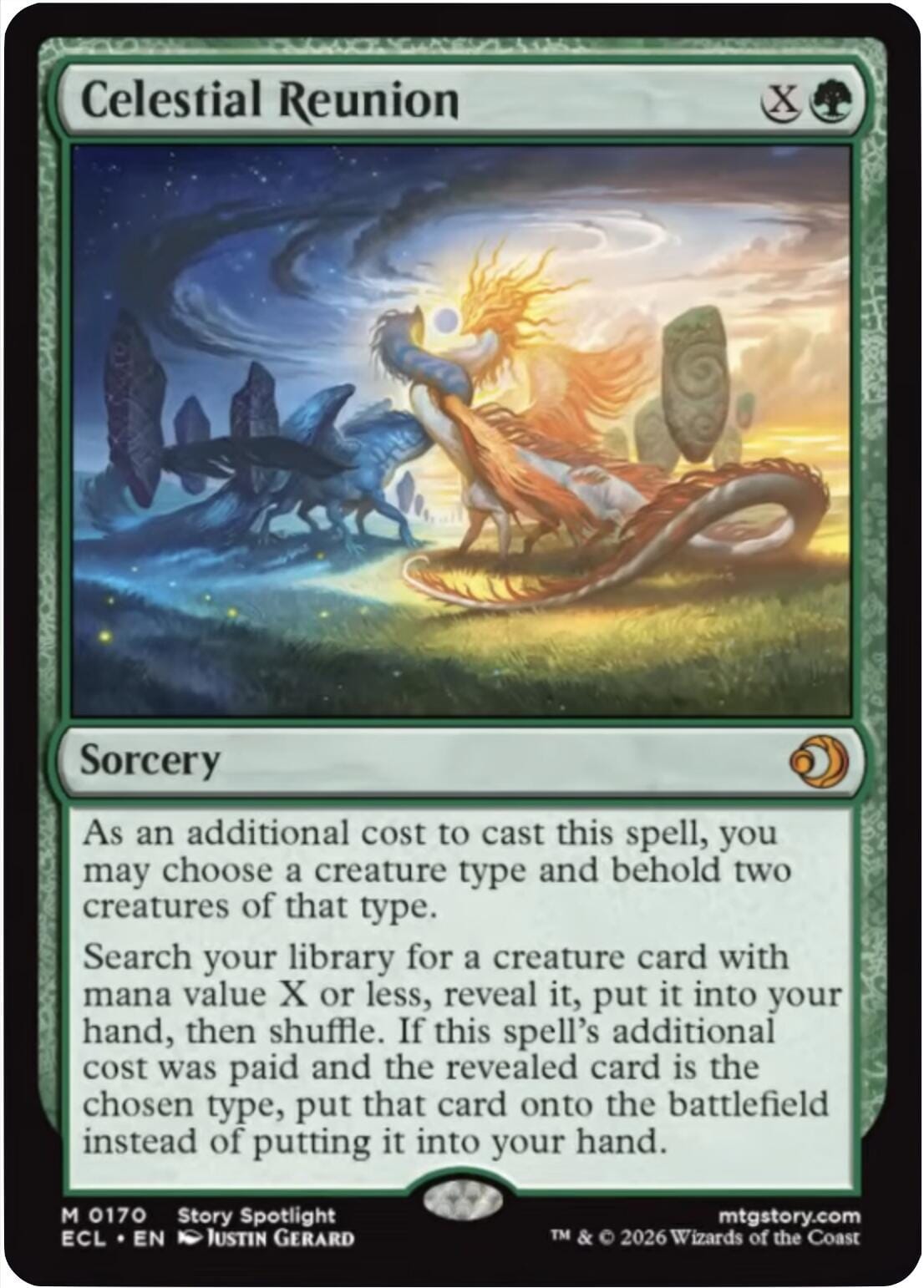 Celestial Reunion [Lorwyn Eclipsed] MTG Single Magic: The Gathering  | Multizone: Comics And Games
