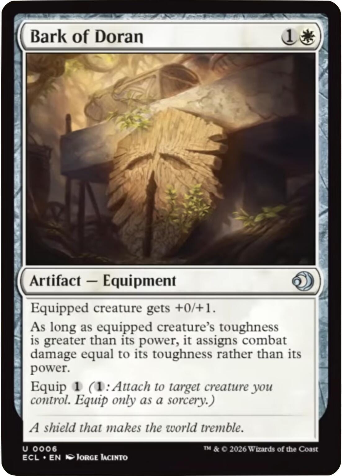 Bark of Doran [Lorwyn Eclipsed] MTG Single Magic: The Gathering  | Multizone: Comics And Games
