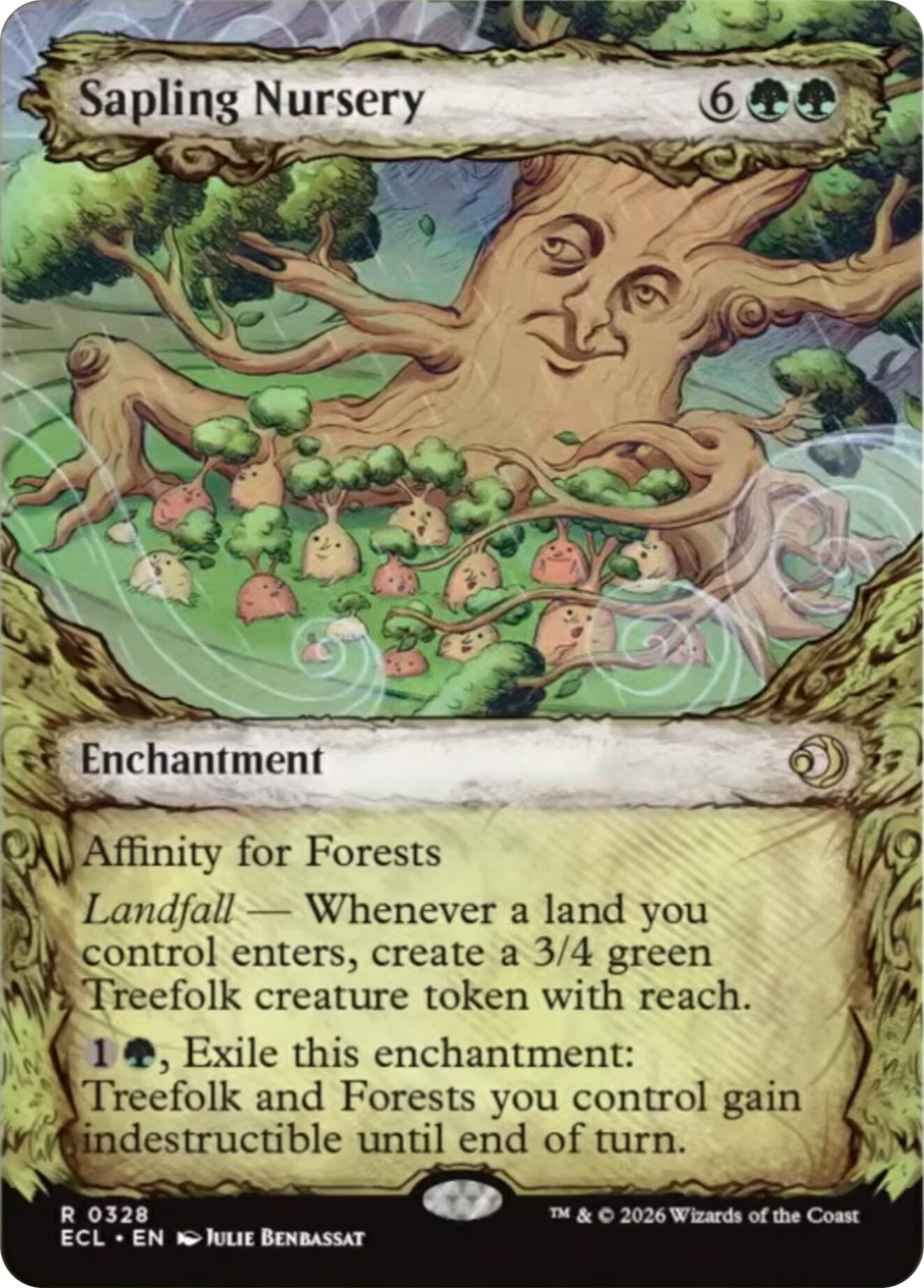 Sapling Nursery (Showcase) [Lorwyn Eclipsed] MTG Single Magic: The Gathering  | Multizone: Comics And Games