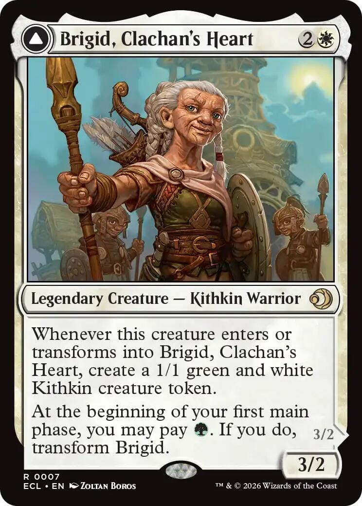 Brigid, Clachan's Heart [Lorwyn Eclipsed] MTG Single Magic: The Gathering  | Multizone: Comics And Games