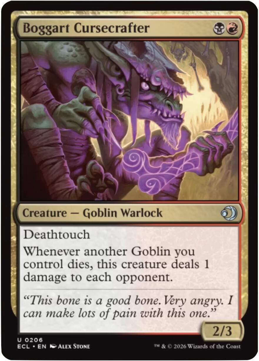 Boggart Cursecrafter [Lorwyn Eclipsed] MTG Single Magic: The Gathering  | Multizone: Comics And Games
