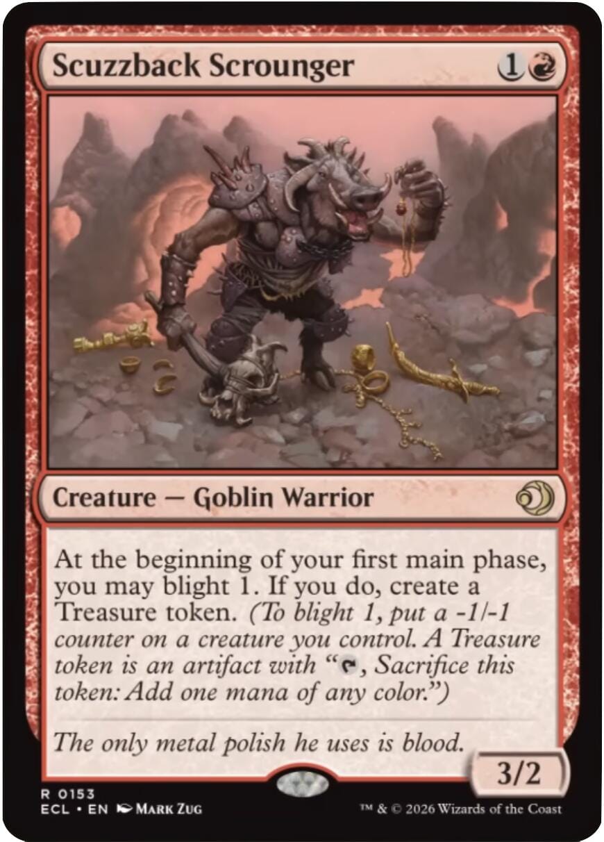 Scuzzback Scrounger [Lorwyn Eclipsed] MTG Single Magic: The Gathering  | Multizone: Comics And Games