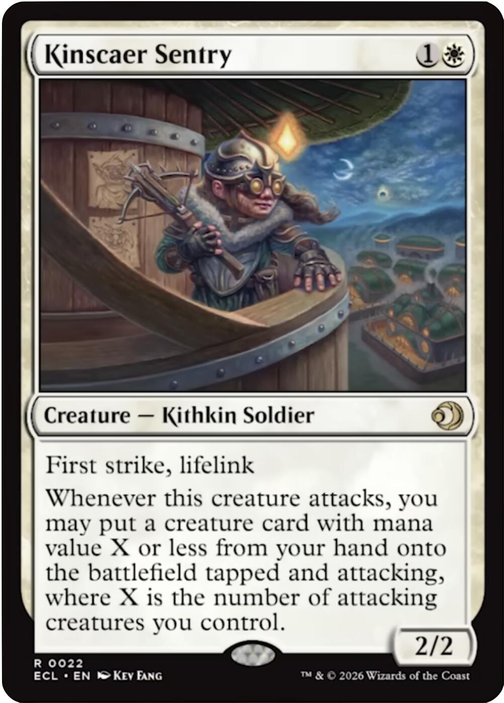 Kinscaer Sentry [Lorwyn Eclipsed] MTG Single Magic: The Gathering  | Multizone: Comics And Games