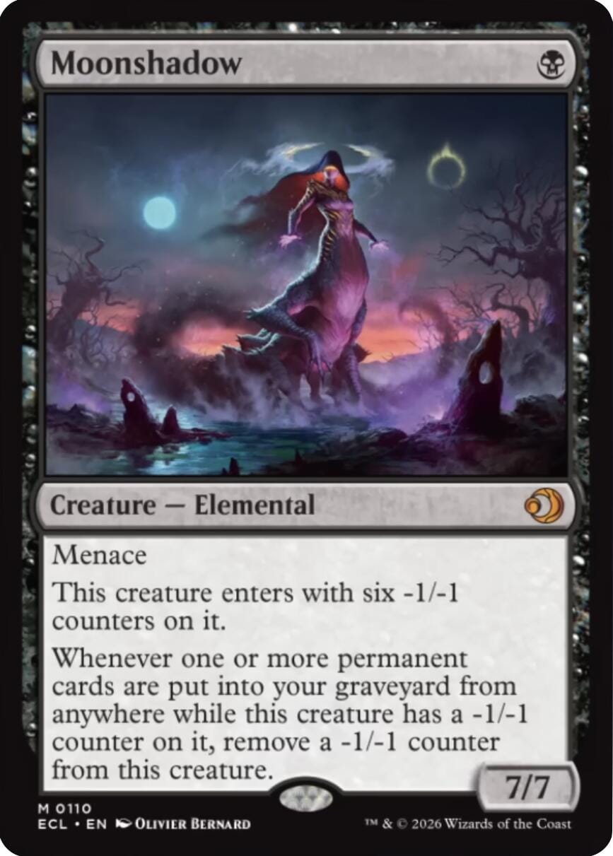 Moonshadow [Lorwyn Eclipsed] MTG Single Magic: The Gathering  | Multizone: Comics And Games