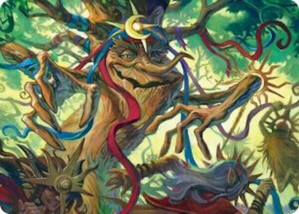 Sun-Dappled Celebrant Art Card [Lorwyn Eclipsed Art Series] MTG Single Magic: The Gathering  | Multizone: Comics And Games