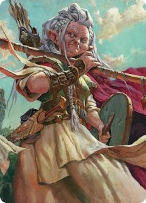 Brigid, Clachan's Heart Art Card [Lorwyn Eclipsed Art Series] MTG Single Magic: The Gathering  | Multizone: Comics And Games