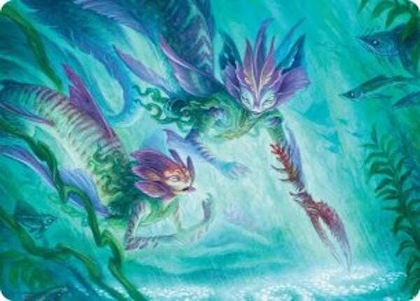 Silvergill Mentor Art Card [Lorwyn Eclipsed Art Series] MTG Single Magic: The Gathering  | Multizone: Comics And Games