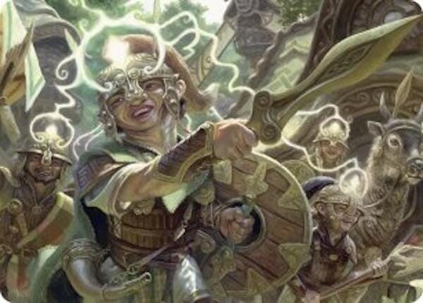 Thoughtweft Lieutenant Art Card [Lorwyn Eclipsed Art Series] MTG Single Magic: The Gathering  | Multizone: Comics And Games