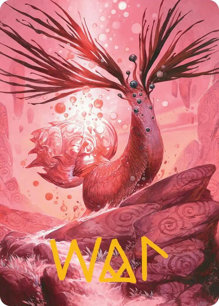 Catharsis Art Card (Gold-Stamped Signature) [Lorwyn Eclipsed Art Series] MTG Single Magic: The Gathering  | Multizone: Comics And Games