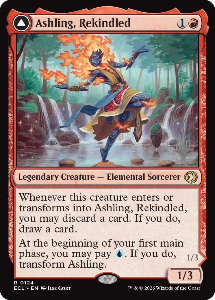 Ashling, Rekindled [Lorwyn Eclipsed Promos] MTG Single Magic: The Gathering  | Multizone: Comics And Games