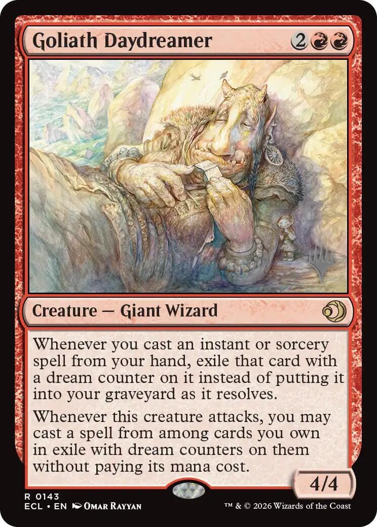 Goliath Daydreamer [Lorwyn Eclipsed Promos] MTG Single Magic: The Gathering  | Multizone: Comics And Games