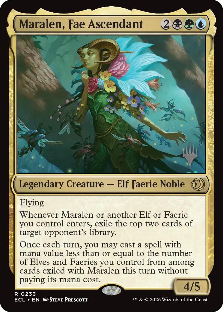 Maralen, Fae Ascendant [Lorwyn Eclipsed Promos] MTG Single Magic: The Gathering  | Multizone: Comics And Games
