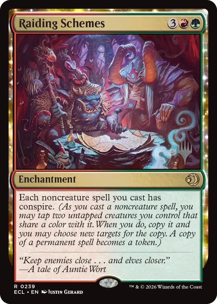 Raiding Schemes [Lorwyn Eclipsed Promos] MTG Single Magic: The Gathering  | Multizone: Comics And Games