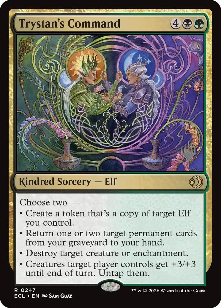 Trystan's Command [Lorwyn Eclipsed Promos] MTG Single Magic: The Gathering  | Multizone: Comics And Games