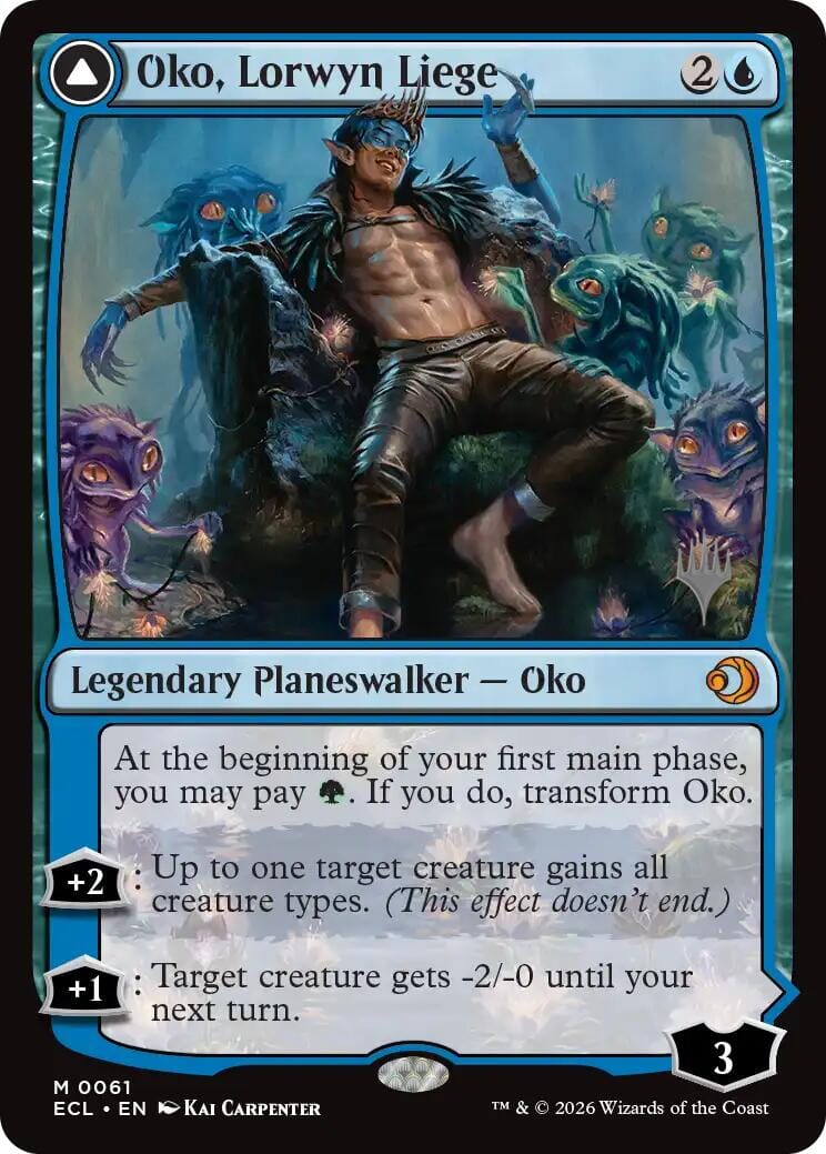 Oko, Lorwyn Liege [Lorwyn Eclipsed Promos] MTG Single Magic: The Gathering  | Multizone: Comics And Games