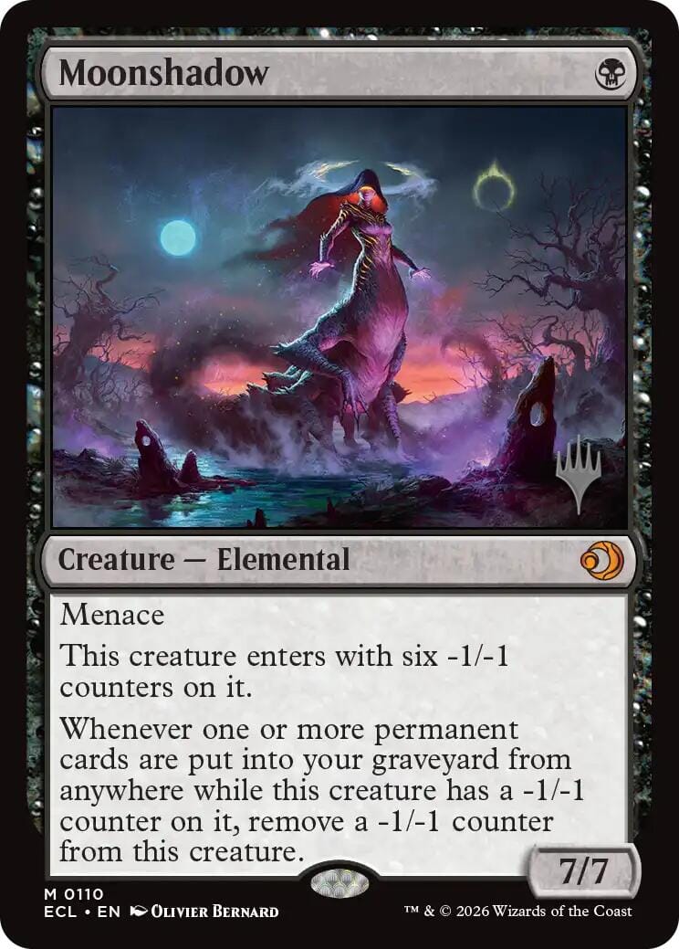 Moonshadow [Lorwyn Eclipsed Promos] MTG Single Magic: The Gathering  | Multizone: Comics And Games