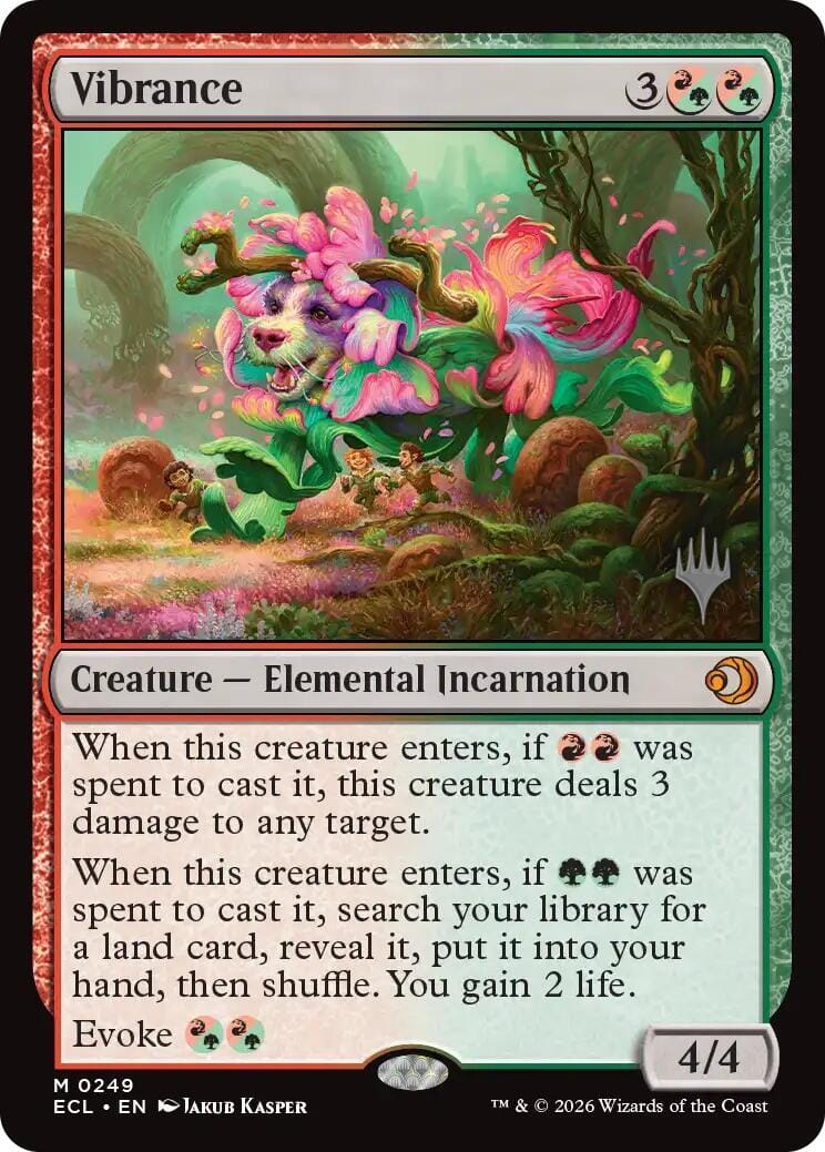 Vibrance [Lorwyn Eclipsed Promos] MTG Single Magic: The Gathering  | Multizone: Comics And Games