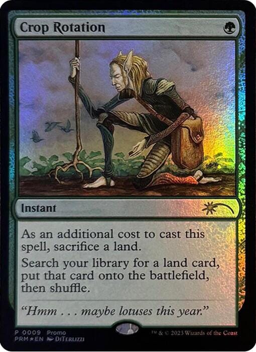 Crop Rotation (Graphic Novel Insert) [Media Promos] MTG Single Magic: The Gathering  | Multizone: Comics And Games