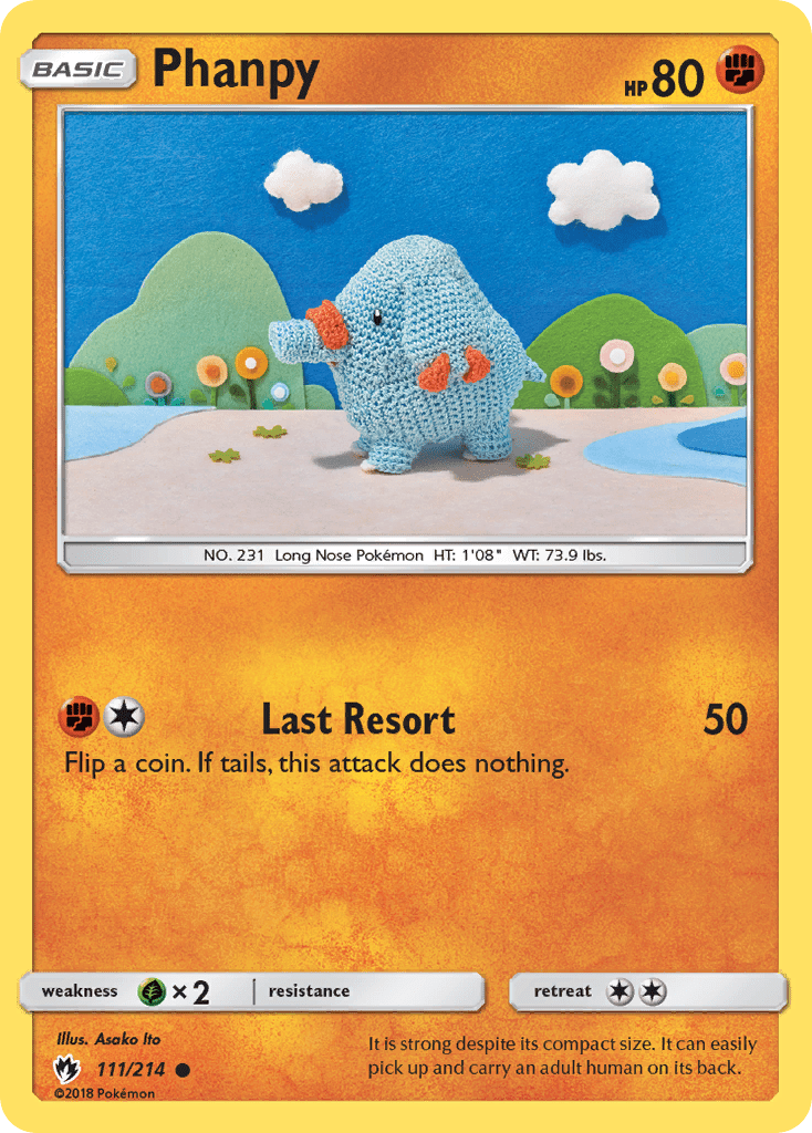 Phanpy (111/214) [Sun & Moon: Lost Thunder] Pokemon Single Pokémon  | Multizone: Comics And Games