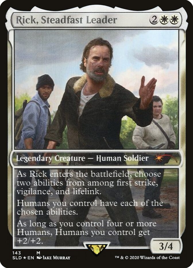 Rick, Steadfast Leader [Secret Lair Drop Series] MTG Single Magic: The Gathering  | Multizone: Comics And Games