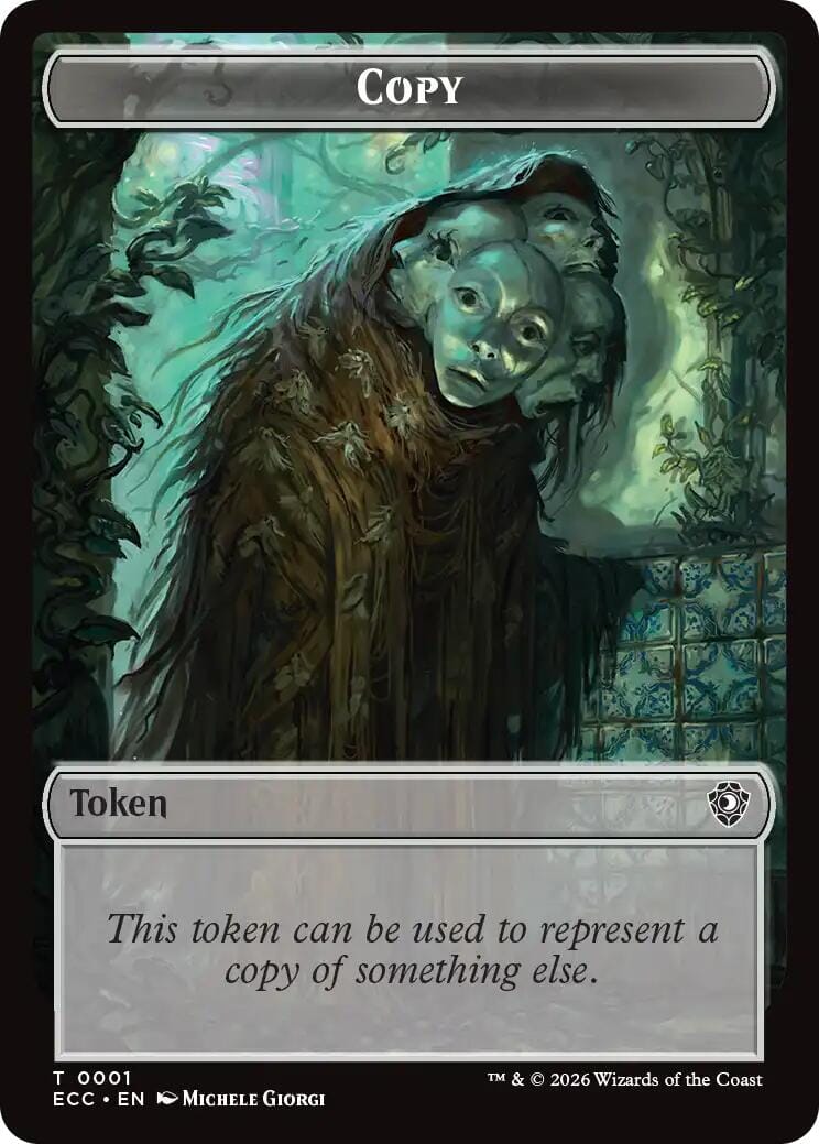 Copy // Elemental (0002) Double-Sided Token [Lorwyn Eclipsed Tokens] MTG Single Magic: The Gathering  | Multizone: Comics And Games