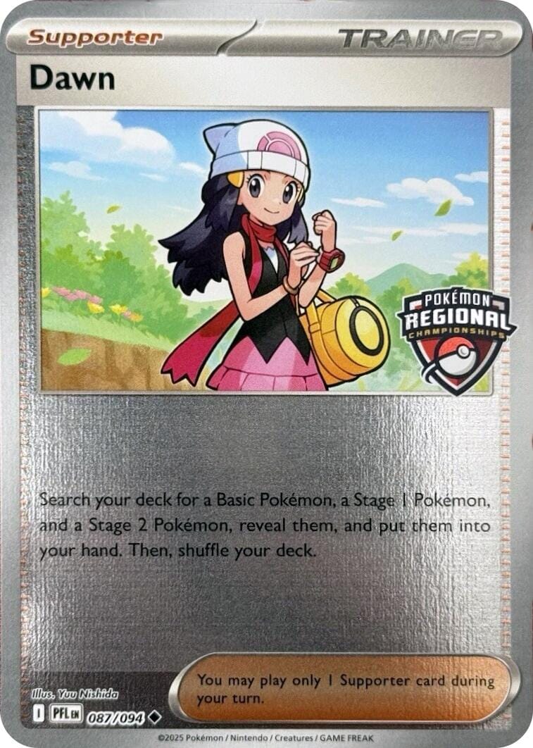 Dawn (087/094) (Regional Championship) [League & Championship Cards] Pokemon Single Pokémon  | Multizone: Comics And Games