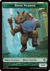 Rhino Warrior // Elemental (0010) Double-Sided Token [Lorwyn Eclipsed Tokens] MTG Single Magic: The Gathering  | Multizone: Comics And Games