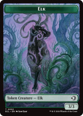 Elk // Mutavault Double-Sided Token [Lorwyn Eclipsed Tokens] MTG Single Magic: The Gathering  | Multizone: Comics And Games