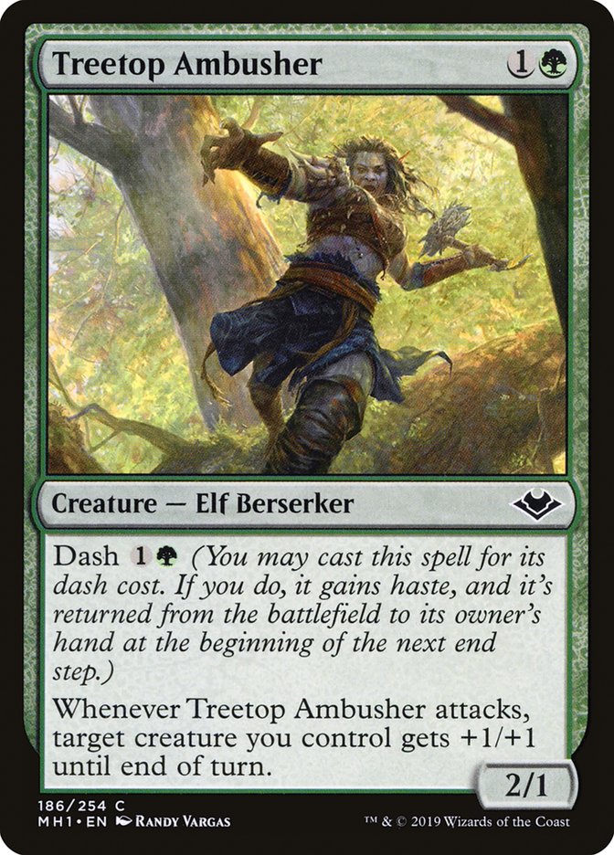 Treetop Ambusher [Modern Horizons] MTG Single Magic: The Gathering  | Multizone: Comics And Games