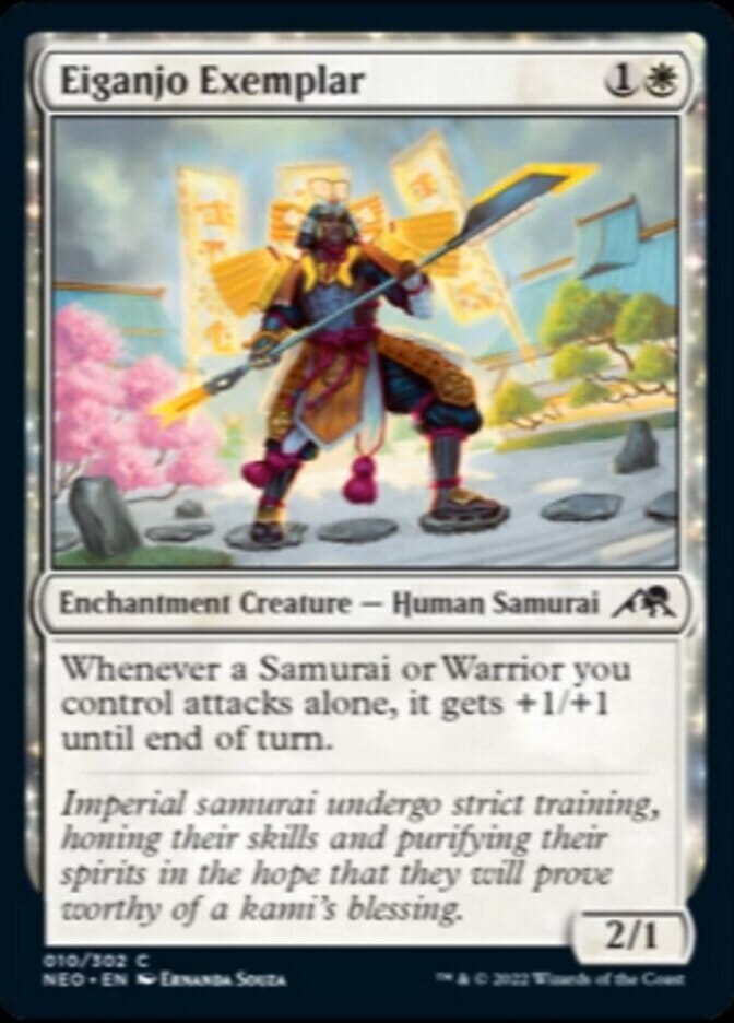 Eiganjo Exemplar [Kamigawa: Neon Dynasty] MTG Single Magic: The Gathering  | Multizone: Comics And Games