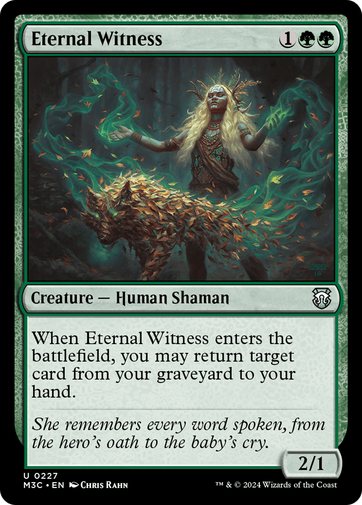 Eternal Witness [Modern Horizons 3 Commander] MTG Single Magic: The Gathering  | Multizone: Comics And Games